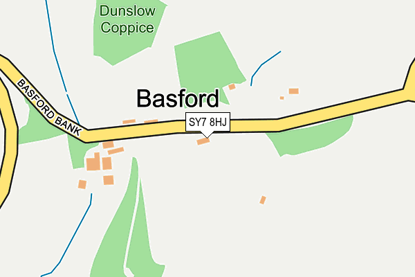 SY7 8HJ map - OS OpenMap – Local (Ordnance Survey) SY7 8HJ map - OS OpenMap – Local (Ordnance Survey)