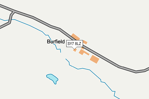 SY7 8LZ map - OS OpenMap – Local (Ordnance Survey) SY7 8LZ map - OS OpenMap – Local (Ordnance Survey)