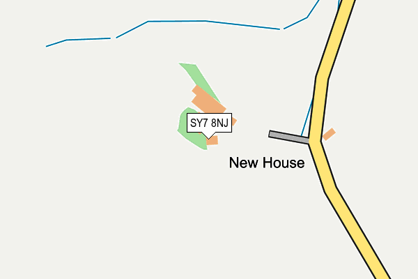 SY7 8NJ map - OS OpenMap – Local (Ordnance Survey) SY7 8NJ map - OS OpenMap – Local (Ordnance Survey)