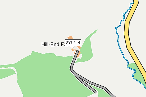 SY7 9LH map - OS OpenMap – Local (Ordnance Survey) SY7 9LH map - OS OpenMap – Local (Ordnance Survey)