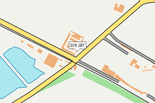 SY8 2BT map - OS OpenMap – Local (Ordnance Survey) SY8 2BT map - OS OpenMap – Local (Ordnance Survey)