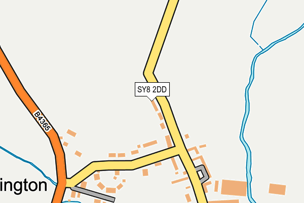 SY8 2DD map - OS OpenMap – Local (Ordnance Survey) SY8 2DD map - OS OpenMap – Local (Ordnance Survey)