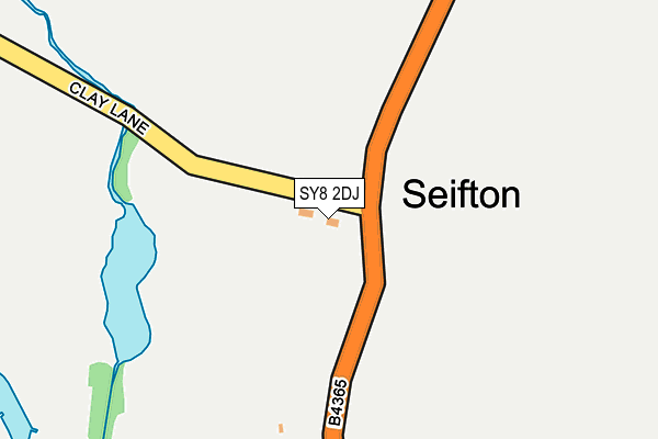 SY8 2DJ map - OS OpenMap – Local (Ordnance Survey) SY8 2DJ map - OS OpenMap – Local (Ordnance Survey)