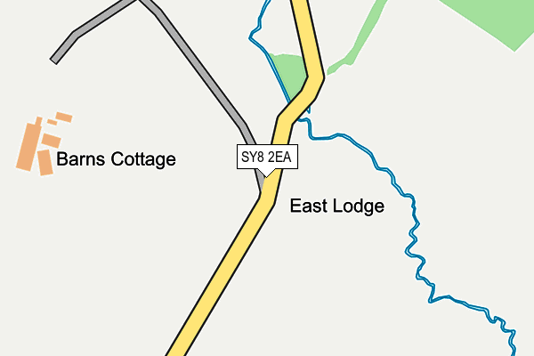 SY8 2EA map - OS OpenMap – Local (Ordnance Survey) SY8 2EA map - OS OpenMap – Local (Ordnance Survey)