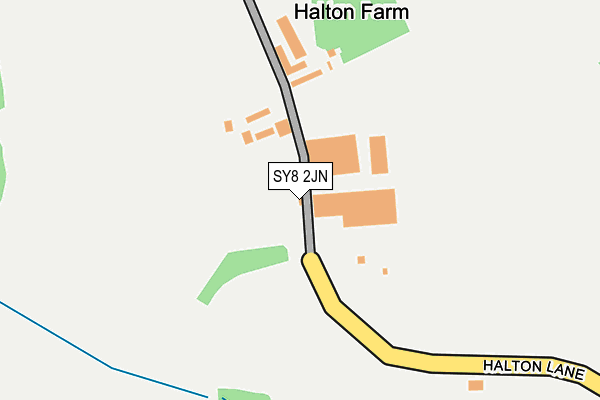 SY8 2JN map - OS OpenMap – Local (Ordnance Survey) SY8 2JN map - OS OpenMap – Local (Ordnance Survey)