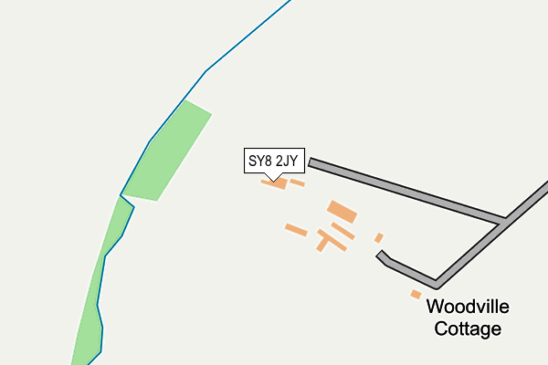 SY8 2JY map - OS OpenMap – Local (Ordnance Survey) SY8 2JY map - OS OpenMap – Local (Ordnance Survey)