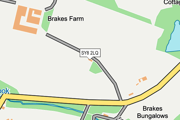 SY8 2LQ map - OS OpenMap – Local (Ordnance Survey) SY8 2LQ map - OS OpenMap – Local (Ordnance Survey)