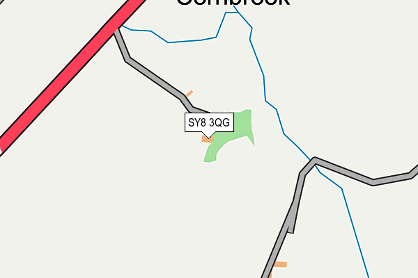 SY8 3QG map - OS OpenMap – Local (Ordnance Survey) SY8 3QG map - OS OpenMap – Local (Ordnance Survey)