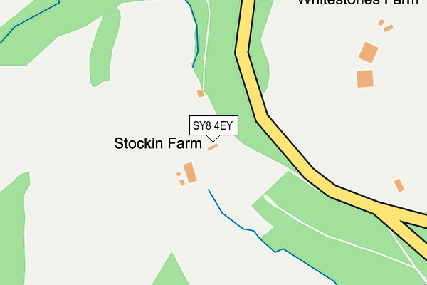 SY8 4EY map - OS OpenMap – Local (Ordnance Survey) SY8 4EY map - OS OpenMap – Local (Ordnance Survey)