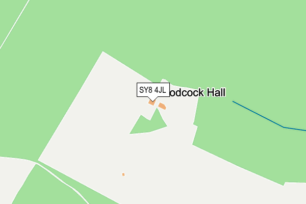 SY8 4JL map - OS OpenMap – Local (Ordnance Survey) SY8 4JL map - OS OpenMap – Local (Ordnance Survey)