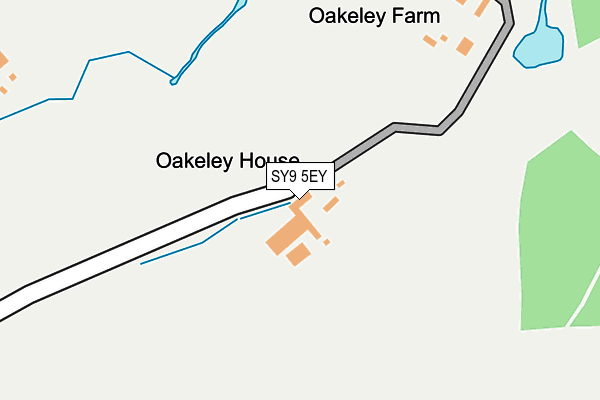 SY9 5EY map - OS OpenMap – Local (Ordnance Survey) SY9 5EY map - OS OpenMap – Local (Ordnance Survey)