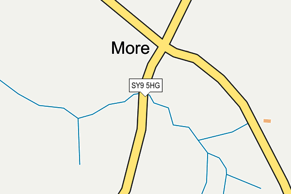 SY9 5HG map - OS OpenMap – Local (Ordnance Survey) SY9 5HG map - OS OpenMap – Local (Ordnance Survey)