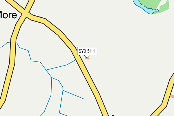 SY9 5HH map - OS OpenMap – Local (Ordnance Survey) SY9 5HH map - OS OpenMap – Local (Ordnance Survey)