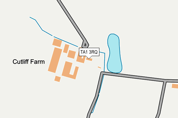 TA1 3RQ map - OS OpenMap – Local (Ordnance Survey) TA1 3RQ map - OS OpenMap – Local (Ordnance Survey)