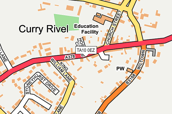 TA10 0EZ map - OS OpenMap – Local (Ordnance Survey) TA10 0EZ map - OS OpenMap – Local (Ordnance Survey)