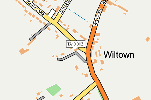 TA10 0HZ map - OS OpenMap – Local (Ordnance Survey) TA10 0HZ map - OS OpenMap – Local (Ordnance Survey)