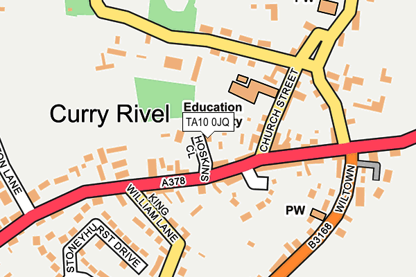TA10 0JQ map - OS OpenMap – Local (Ordnance Survey) TA10 0JQ map - OS OpenMap – Local (Ordnance Survey)