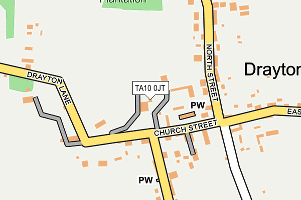 TA10 0JT map - OS OpenMap – Local (Ordnance Survey) TA10 0JT map - OS OpenMap – Local (Ordnance Survey)