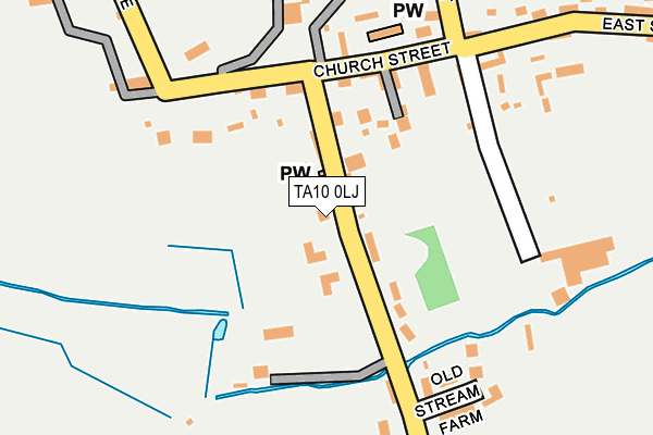 TA10 0LJ map - OS OpenMap – Local (Ordnance Survey) TA10 0LJ map - OS OpenMap – Local (Ordnance Survey)