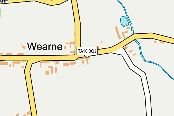 TA10 0QJ map - OS OpenMap – Local (Ordnance Survey) TA10 0QJ map - OS OpenMap – Local (Ordnance Survey)