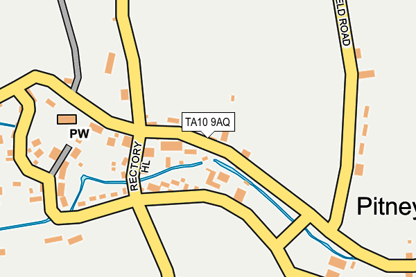 TA10 9AQ map - OS OpenMap – Local (Ordnance Survey) TA10 9AQ map - OS OpenMap – Local (Ordnance Survey)