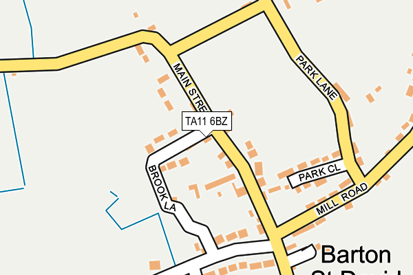 TA11 6BZ map - OS OpenMap – Local (Ordnance Survey) TA11 6BZ map - OS OpenMap – Local (Ordnance Survey)