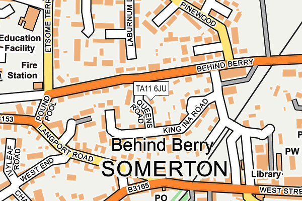 TA11 6JU map - OS OpenMap – Local (Ordnance Survey) TA11 6JU map - OS OpenMap – Local (Ordnance Survey)