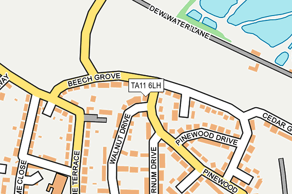 TA11 6LH map - OS OpenMap – Local (Ordnance Survey) TA11 6LH map - OS OpenMap – Local (Ordnance Survey)