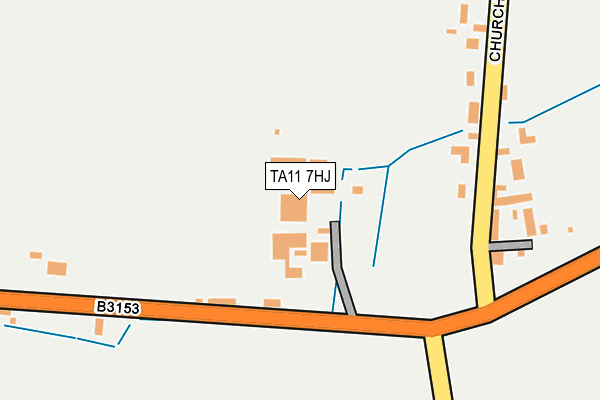 TA11 7HJ map - OS OpenMap – Local (Ordnance Survey) TA11 7HJ map - OS OpenMap – Local (Ordnance Survey)