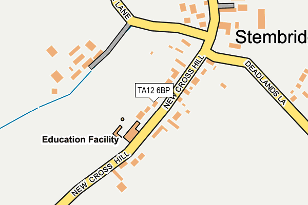 TA12 6BP map - OS OpenMap – Local (Ordnance Survey) TA12 6BP map - OS OpenMap – Local (Ordnance Survey)