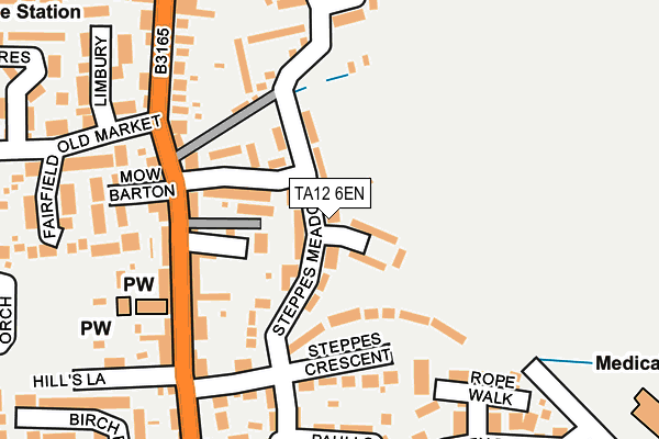 TA12 6EN map - OS OpenMap – Local (Ordnance Survey) TA12 6EN map - OS OpenMap – Local (Ordnance Survey)