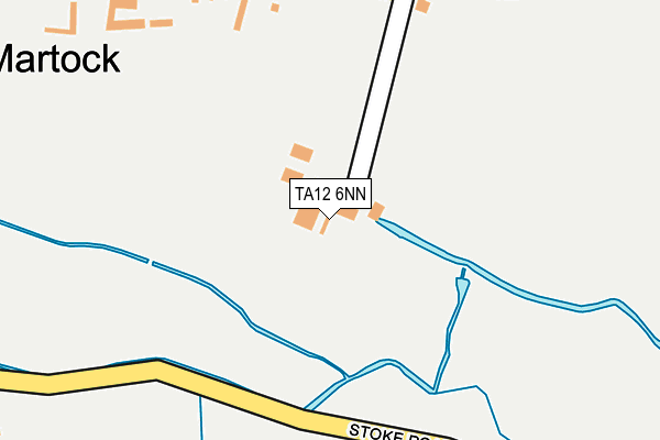 TA12 6NN map - OS OpenMap – Local (Ordnance Survey)