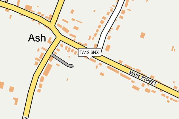 TA12 6NX map - OS OpenMap – Local (Ordnance Survey) TA12 6NX map - OS OpenMap – Local (Ordnance Survey)