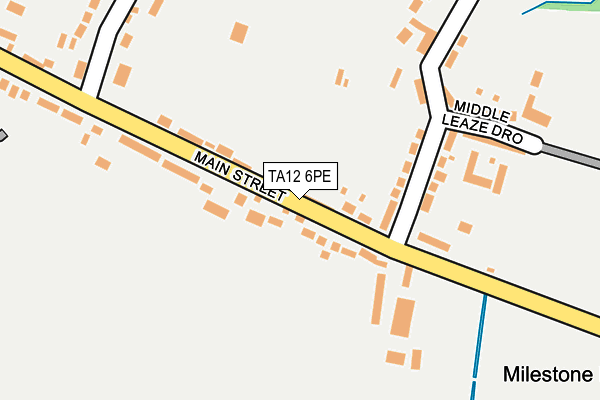 TA12 6PE map - OS OpenMap – Local (Ordnance Survey) TA12 6PE map - OS OpenMap – Local (Ordnance Survey)