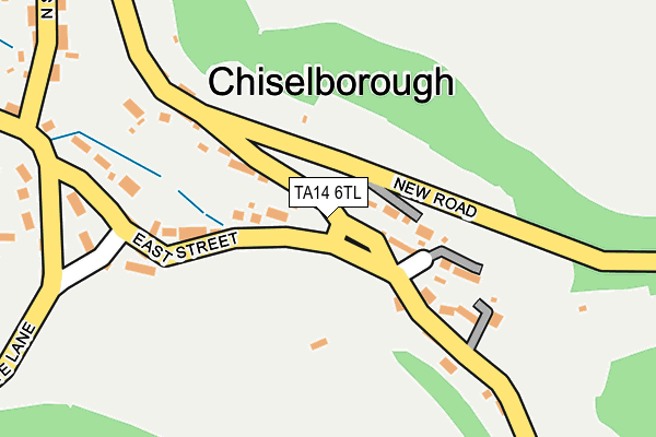 TA14 6TL map - OS OpenMap – Local (Ordnance Survey) TA14 6TL map - OS OpenMap – Local (Ordnance Survey)