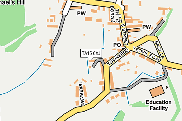 TA15 6XJ map - OS OpenMap – Local (Ordnance Survey) TA15 6XJ map - OS OpenMap – Local (Ordnance Survey)