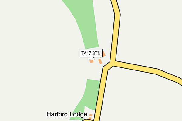 TA17 8TN map - OS OpenMap – Local (Ordnance Survey) TA17 8TN map - OS OpenMap – Local (Ordnance Survey)
