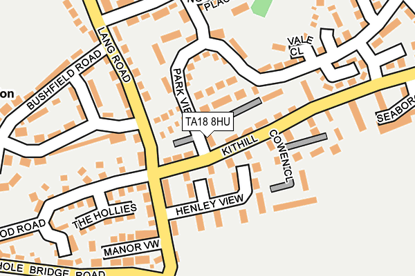 TA18 8HU map - OS OpenMap – Local (Ordnance Survey) TA18 8HU map - OS OpenMap – Local (Ordnance Survey)