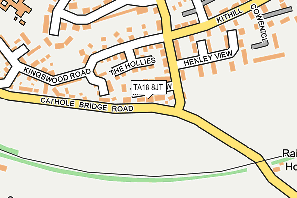 TA18 8JT map - OS OpenMap – Local (Ordnance Survey) TA18 8JT map - OS OpenMap – Local (Ordnance Survey)