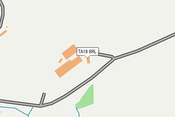 TA18 8RL map - OS OpenMap – Local (Ordnance Survey) TA18 8RL map - OS OpenMap – Local (Ordnance Survey)