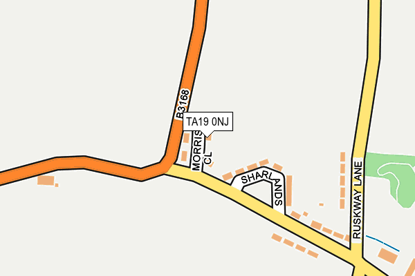 TA19 0NJ map - OS OpenMap – Local (Ordnance Survey) TA19 0NJ map - OS OpenMap – Local (Ordnance Survey)