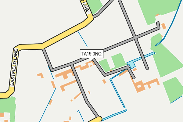 TA19 0NQ map - OS OpenMap – Local (Ordnance Survey) TA19 0NQ map - OS OpenMap – Local (Ordnance Survey)