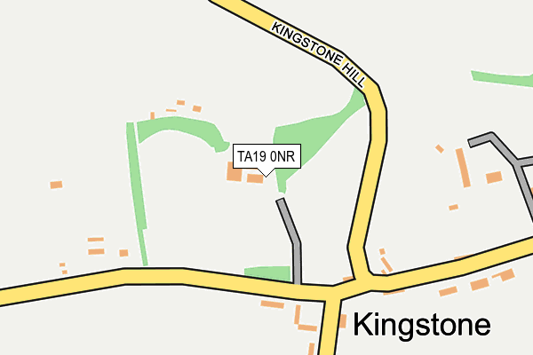 TA19 0NR map - OS OpenMap – Local (Ordnance Survey) TA19 0NR map - OS OpenMap – Local (Ordnance Survey)