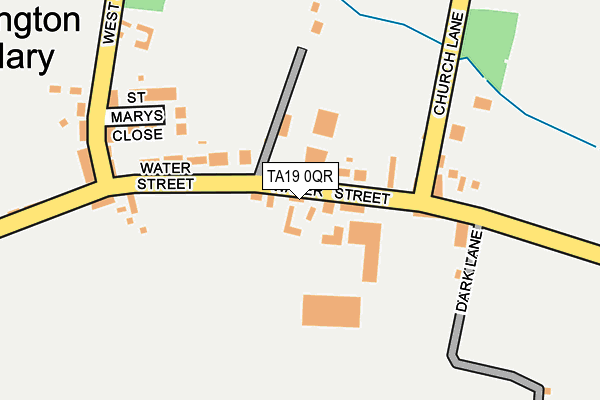 TA19 0QR map - OS OpenMap – Local (Ordnance Survey) TA19 0QR map - OS OpenMap – Local (Ordnance Survey)
