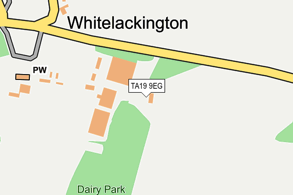 TA19 9EG map - OS OpenMap – Local (Ordnance Survey) TA19 9EG map - OS OpenMap – Local (Ordnance Survey)