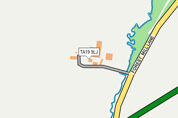 TA19 9LJ map - OS OpenMap – Local (Ordnance Survey) TA19 9LJ map - OS OpenMap – Local (Ordnance Survey)