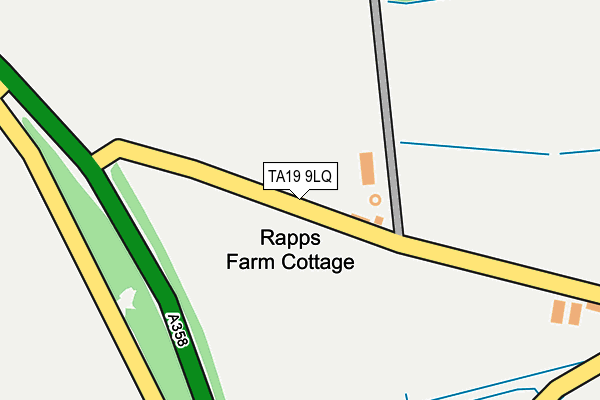 TA19 9LQ map - OS OpenMap – Local (Ordnance Survey) TA19 9LQ map - OS OpenMap – Local (Ordnance Survey)
