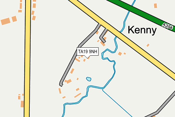 TA19 9NH map - OS OpenMap – Local (Ordnance Survey) TA19 9NH map - OS OpenMap – Local (Ordnance Survey)