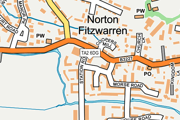 TA2 6DG map - OS OpenMap – Local (Ordnance Survey) TA2 6DG map - OS OpenMap – Local (Ordnance Survey)