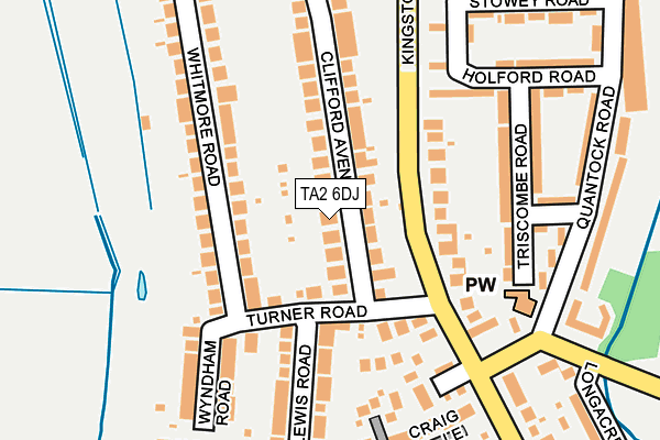 TA2 6DJ map - OS OpenMap – Local (Ordnance Survey) TA2 6DJ map - OS OpenMap – Local (Ordnance Survey)